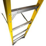 7300 12-ft Fiberglass Type 1AA-375-lb Load Capacity Step Ladder 7312