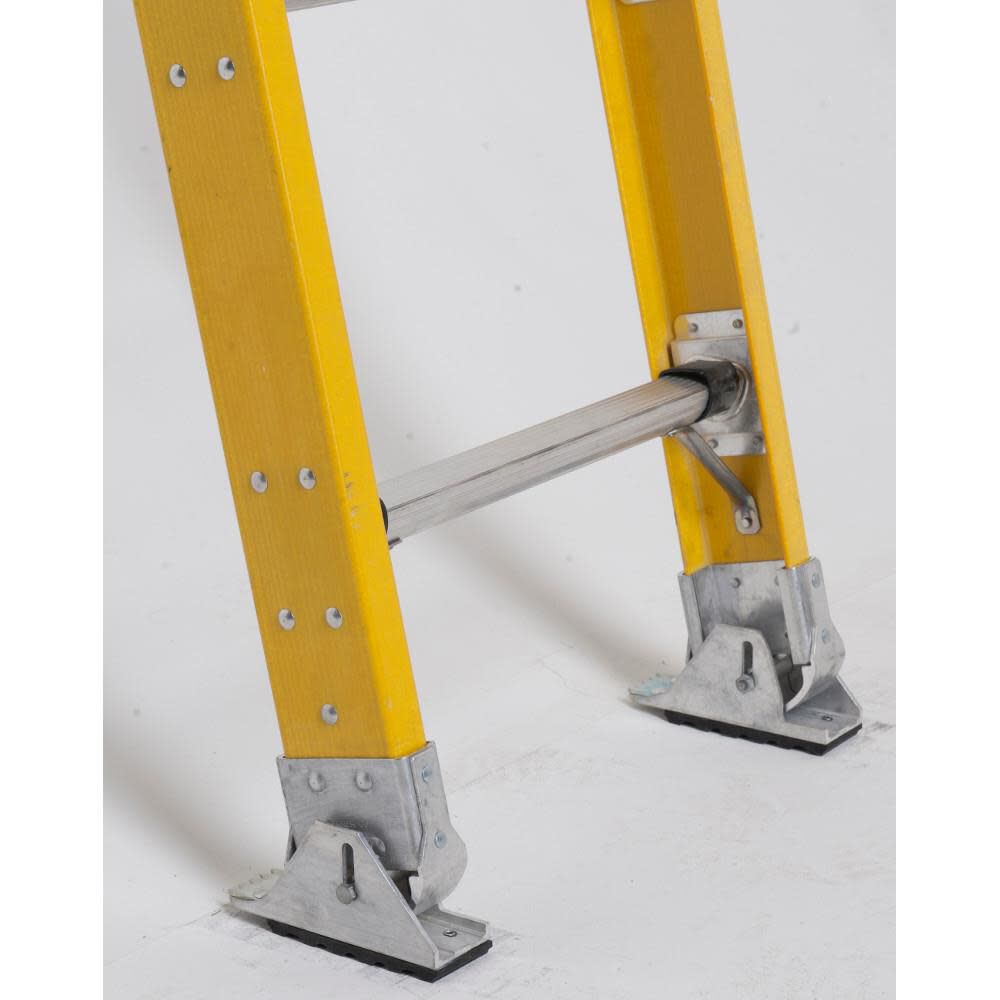 7100-1 12-ft Fiberglass Type 1aa- 375-lb Load Capacity Straight Ladder 7112-1