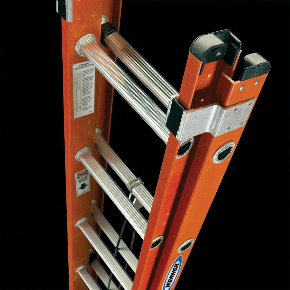 16-ft Fiberglass 300-lb Type IA Extension Ladder D6216-2