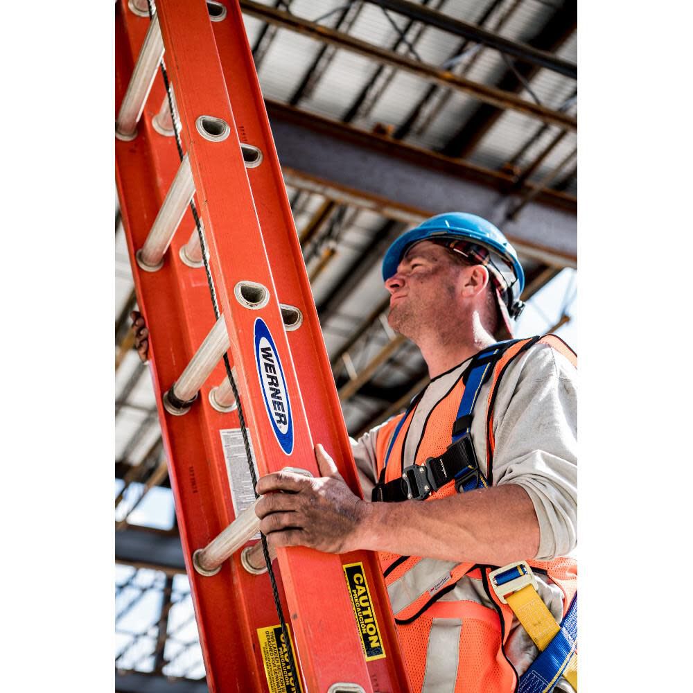 16-ft Fiberglass 300-lb Type IA Extension Ladder D6216-2