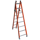 7800 15-ft Reach Type 1AA-375-lb Load Capacity Multi-Position Ladder 7808