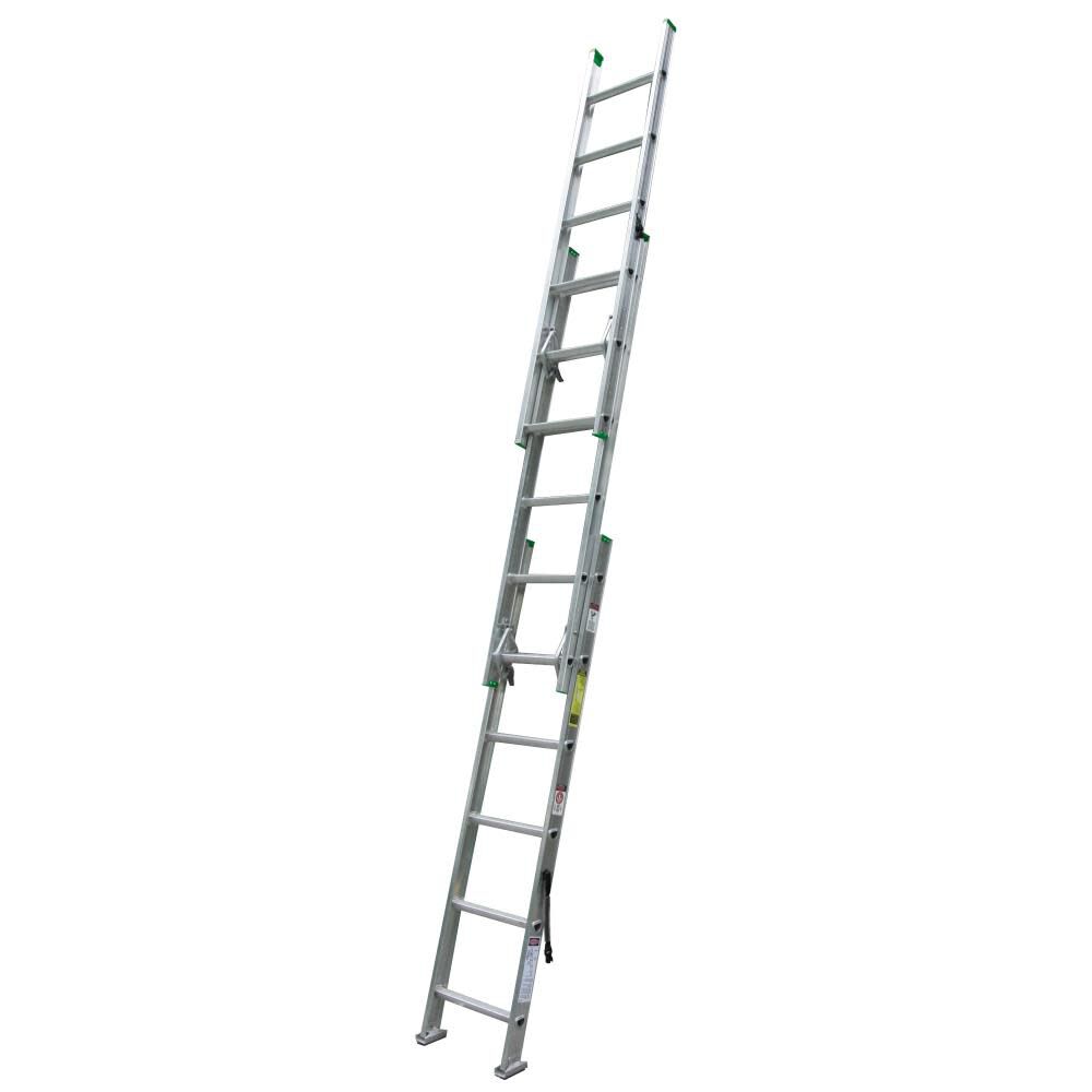 16 Ft. Type II Compact Aluminum Extension Ladder D1216-3