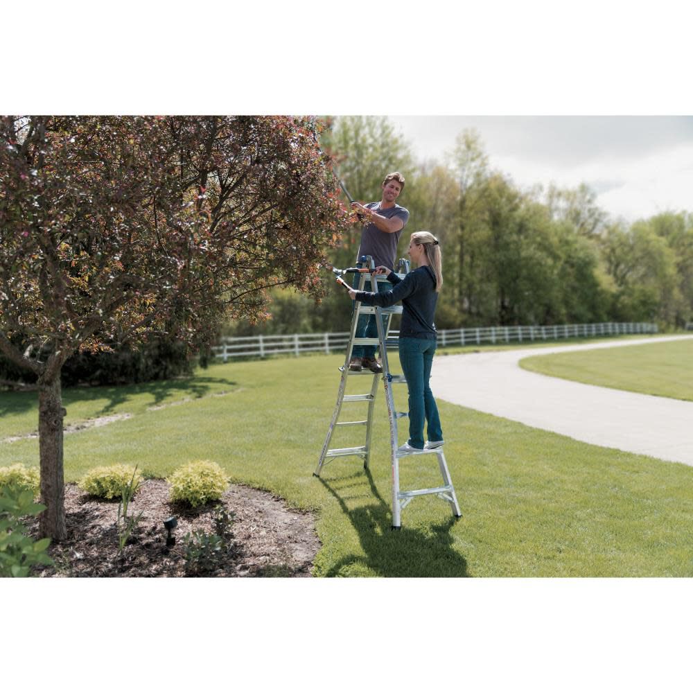 18 Ft. Reach Height Type IA Aluminum Multi-Position Ladder MT-17