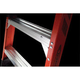 18 Ft. Type IA Fiberglass Twin Ladder T7418