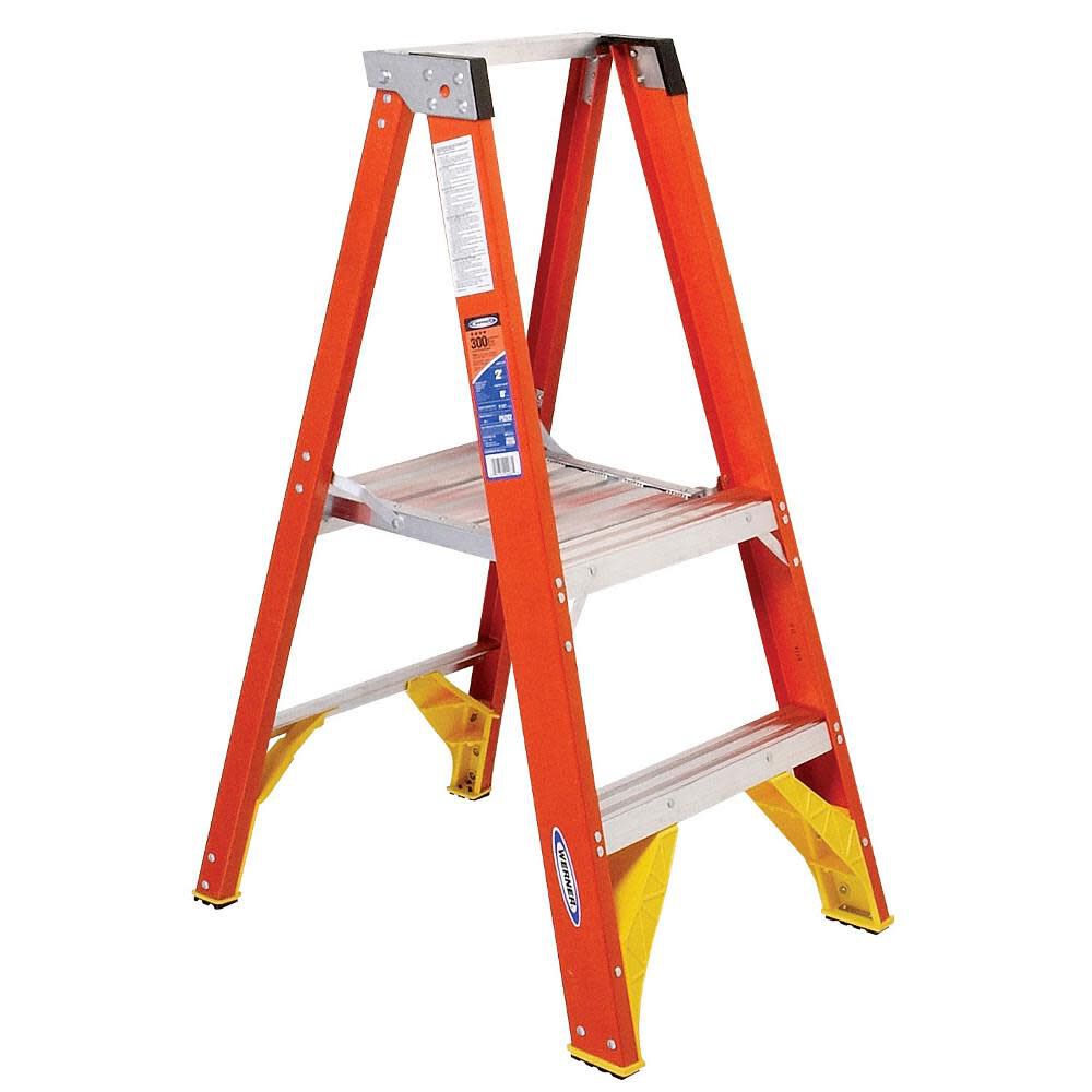 2 Ft Fiberglass Platform Ladder P6202