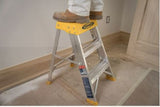 150B 2-ft Aluminum Type 1A-300-lb Load Capacity Step Ladder 150B