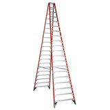 T7400 20-ft Fiberglass Type 1A-300-lb Load Capacity Step Ladder T7420