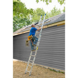 24 Ft. Type I Aluminum Extension Ladder D1324-2