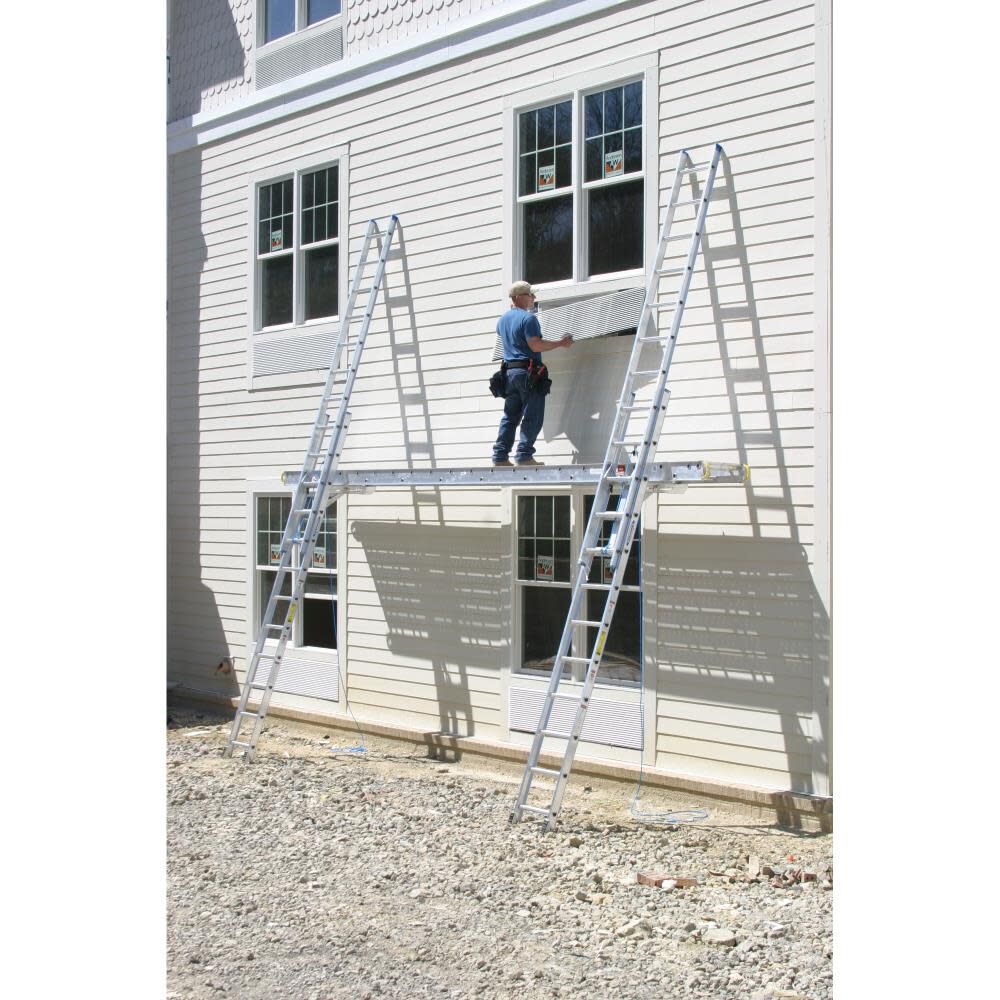 24 Ft. Type I Aluminum Extension Ladder D1324-2