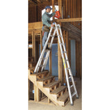 26-ft Aluminum 300-lb Telescoping Type IA Multi-Position Ladder MT-26