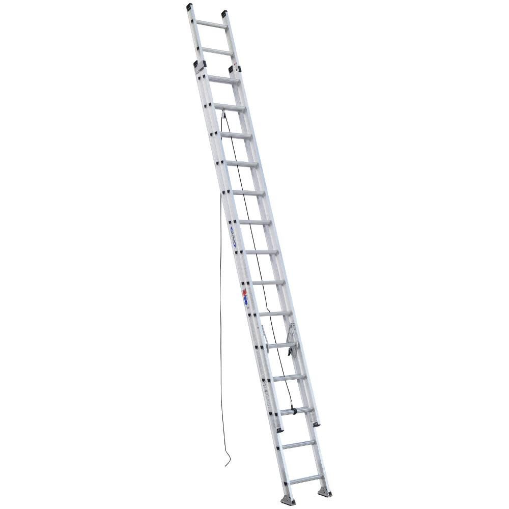 D1500-2 28-ft Aluminum Type 1A-300-lb Load Capacity Extension Ladder D1528-2