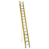 D7100-2 28-ft Fiberglass Type 1aa- 375-lb Load Capacity Extension Ladder D7128-2