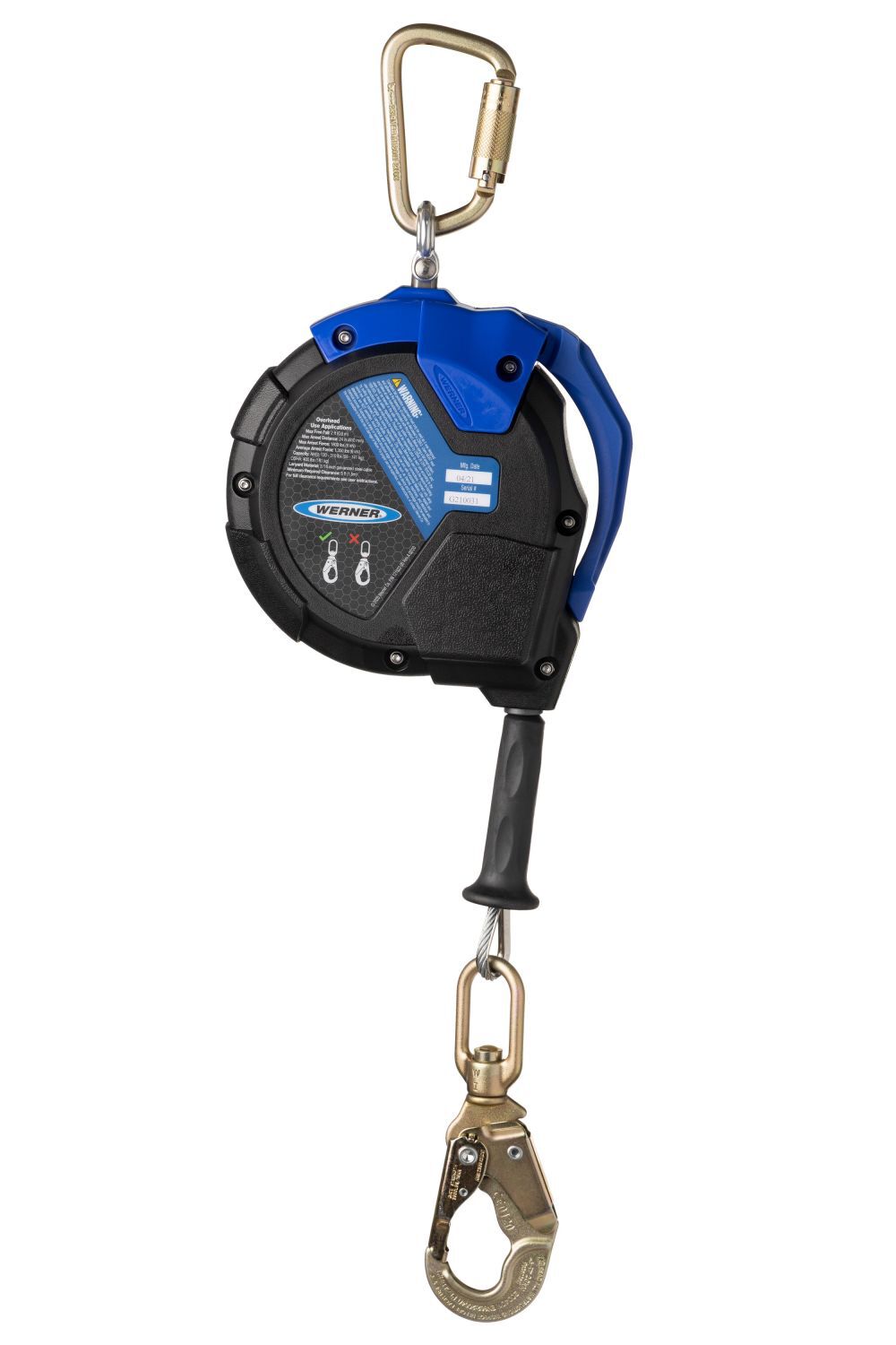 30' Max Patrol Self-Retracting Lifeline Galvanized Cable R410030