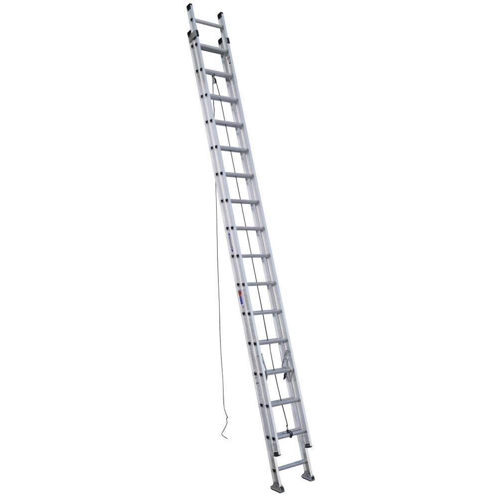 D1500-2 32-ft Aluminum Type 1A-300-lb Load Capacity Extension Ladder D1532-2