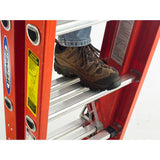 D6200-2 32-ft Fiberglass Type 1a- 300-lb Load Capacity Extension Ladder D6232-2