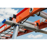 D6200-2 32-ft Fiberglass Type 1a- 300-lb Load Capacity Extension Ladder D6232-2