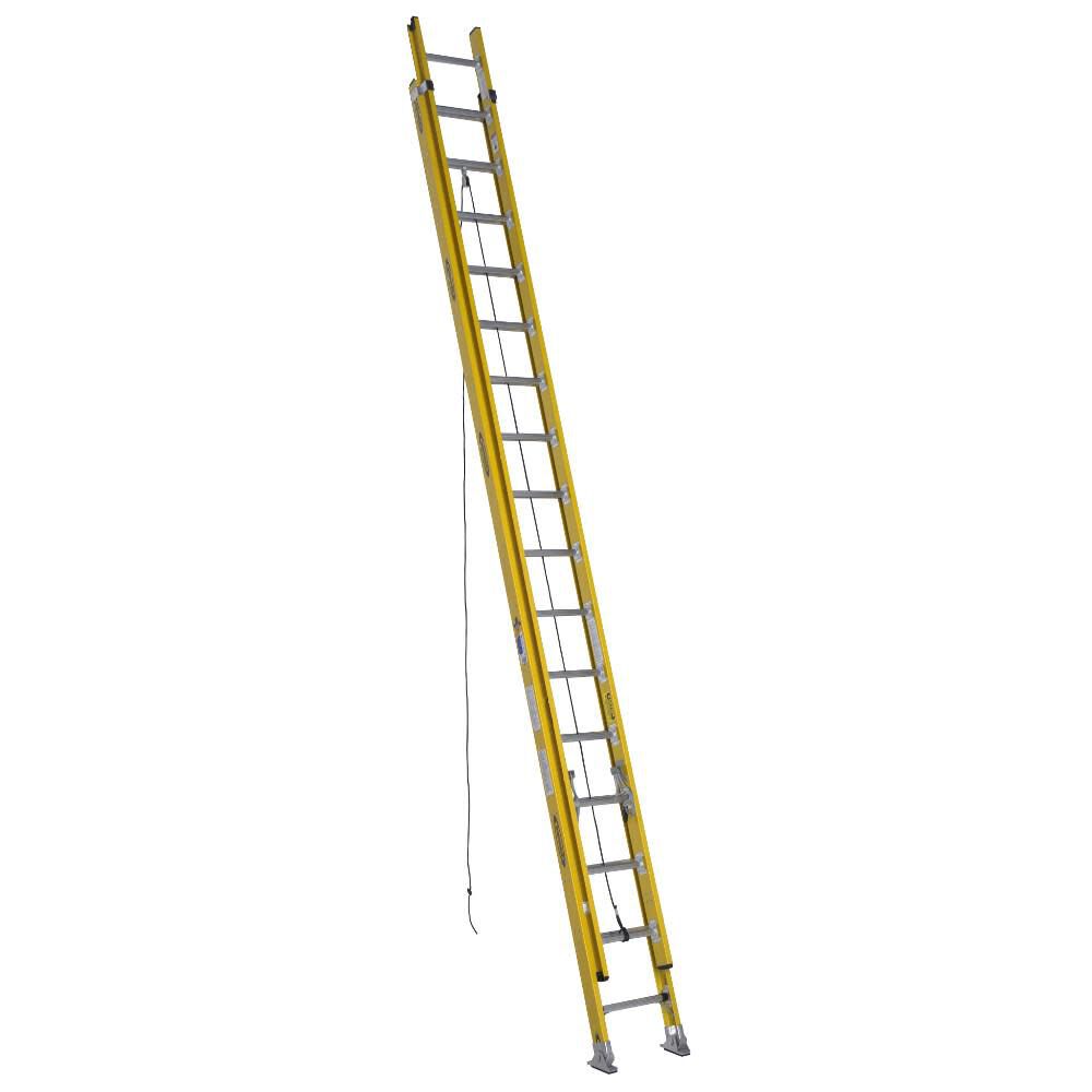 7100-2 32-ft Fiberglass Type 1aa- 375-lb Load Capacity Extension Ladder 7132-2