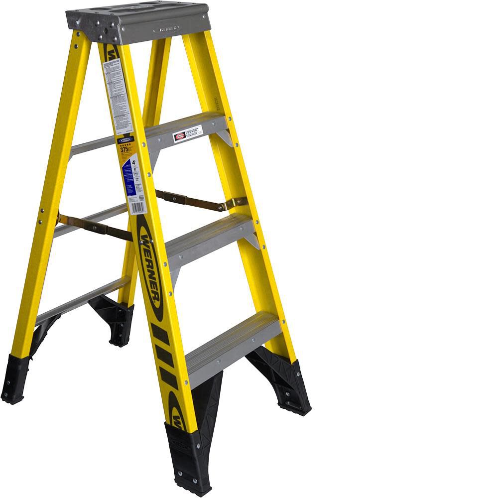 4 Ft. Fiberglass Type IAA Step Ladder 7304