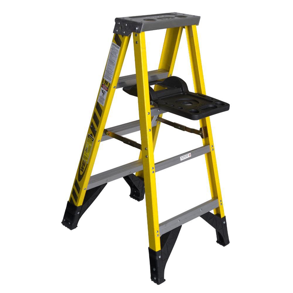 4 Ft. Type IAA Fiberglass Step Ladder 7304S