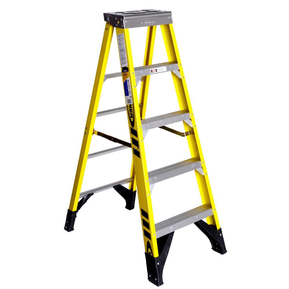 5 Ft. Fiberglass Type IAA Step Ladder 7305