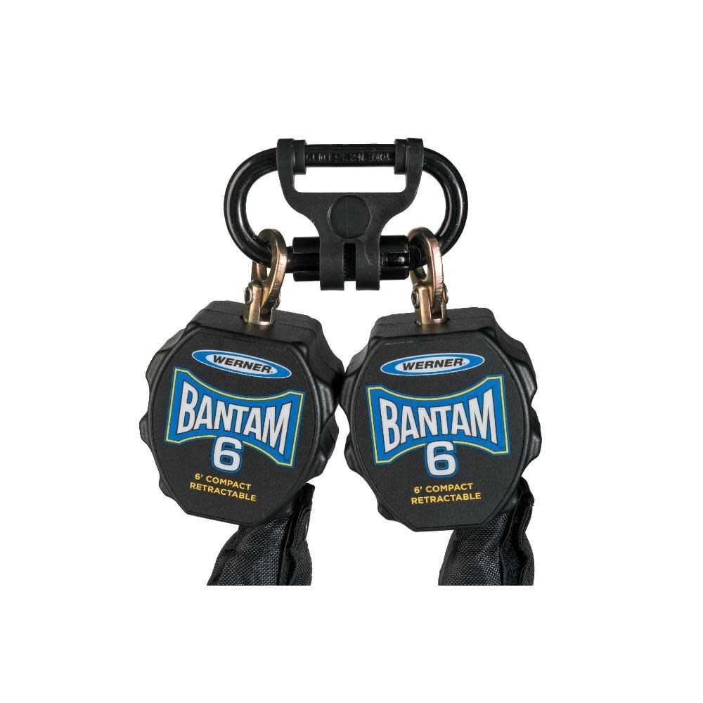 6 ft Bantam Twin Leg Web Self-Retracting Lifeline R431006