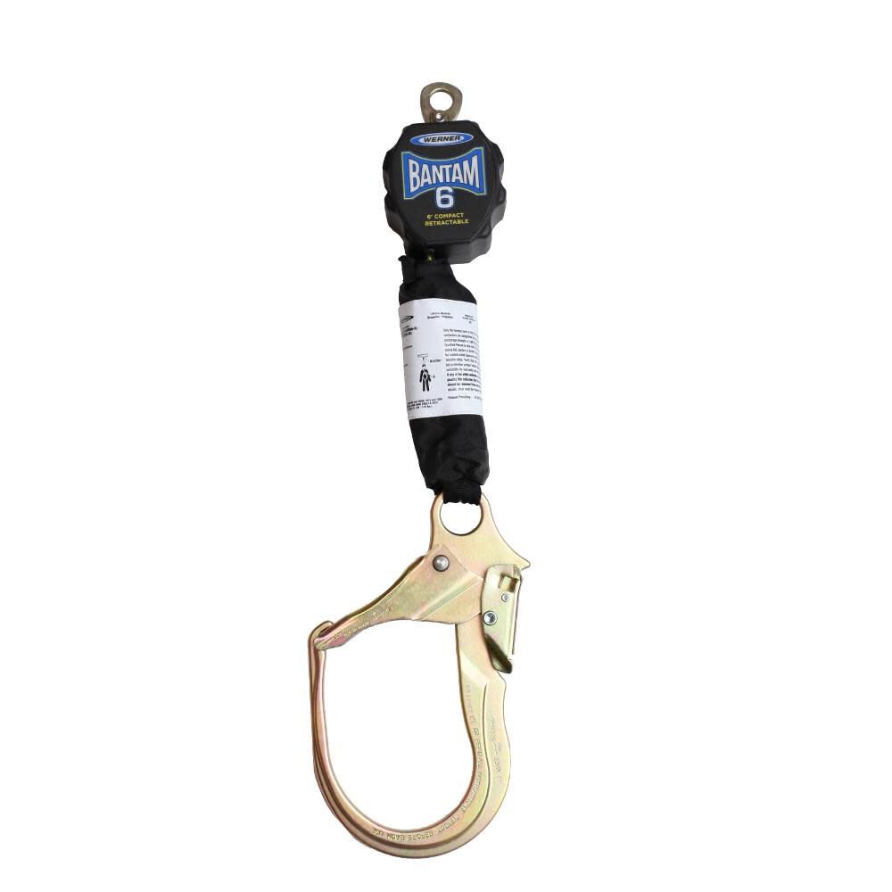 6 Ft. Bantam Web Self-Retracting Lifeline w/Steel Rebar R430006-SR