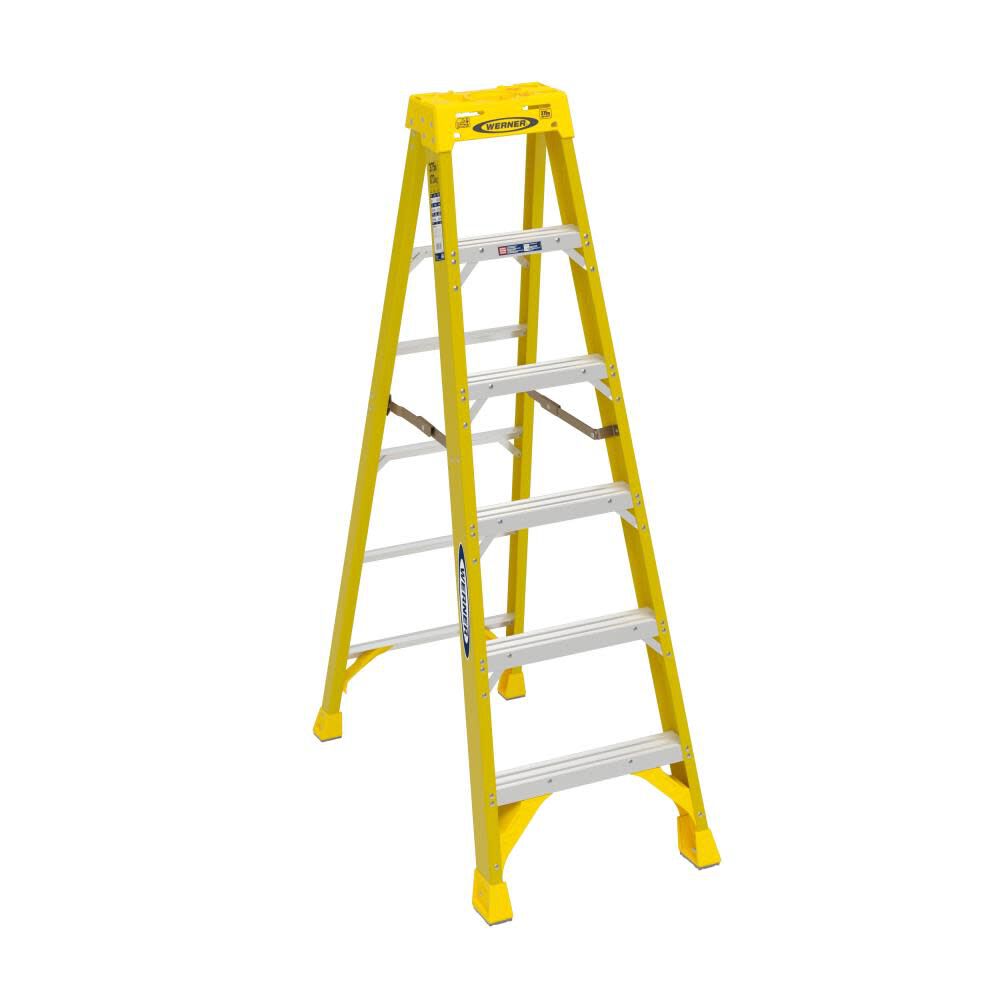 6 Ft. Type IAA Fiberglass Stepladder 6306