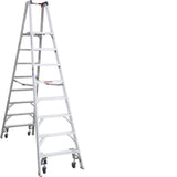 PT370 10-ft Aluminum Type 1A-300-lb Load Capacity Platform Step Ladder PT378-4C