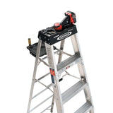 370 8-ft Aluminum Type 1a- 300-lb Load Capacity Step Ladder 378