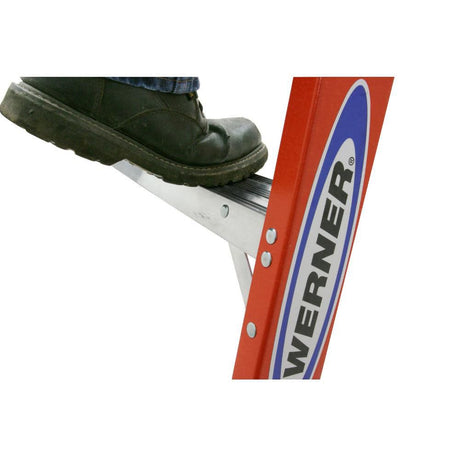 P6200 10-ft Fiberglass Type 1A-300-lb Load Capacity Platform Step Ladder P6208