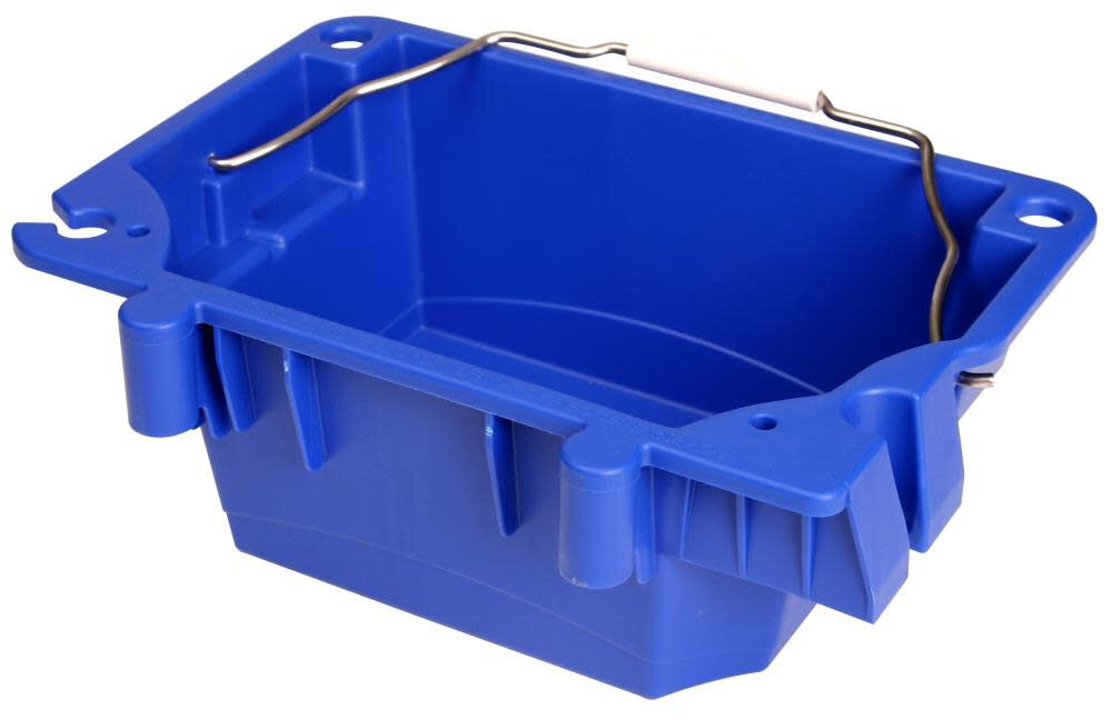 Plastic 4.99-in Utility Bucket For Ladders AC52-UB