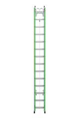 AERO AERO Extension Ladder 28' IAA FG Box Rail/Tri Rung Strand Grab &V Rung B7128-2X9294