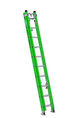 AERO Extension Ladder 20' IAA FG Box Rail/Tri Rung Strand Grab &V Rung B7120-2X9294