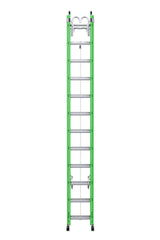 AERO Extension Ladder 24' IAA FG Box Rail/Tri Rung Strand Grab &V Rung B7124-2X9294