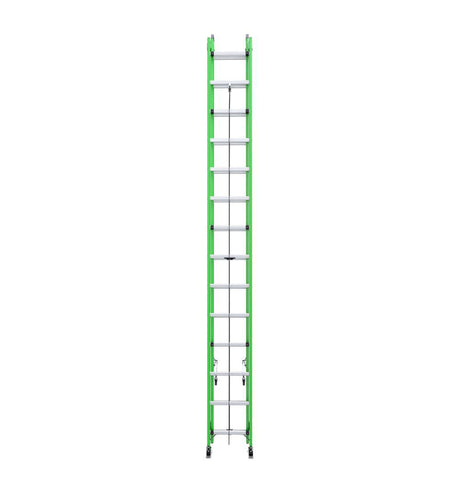 AERO Extension Ladder 28' TYPE IAA Fiberglass Box Rail/Tri Rung B7128-2