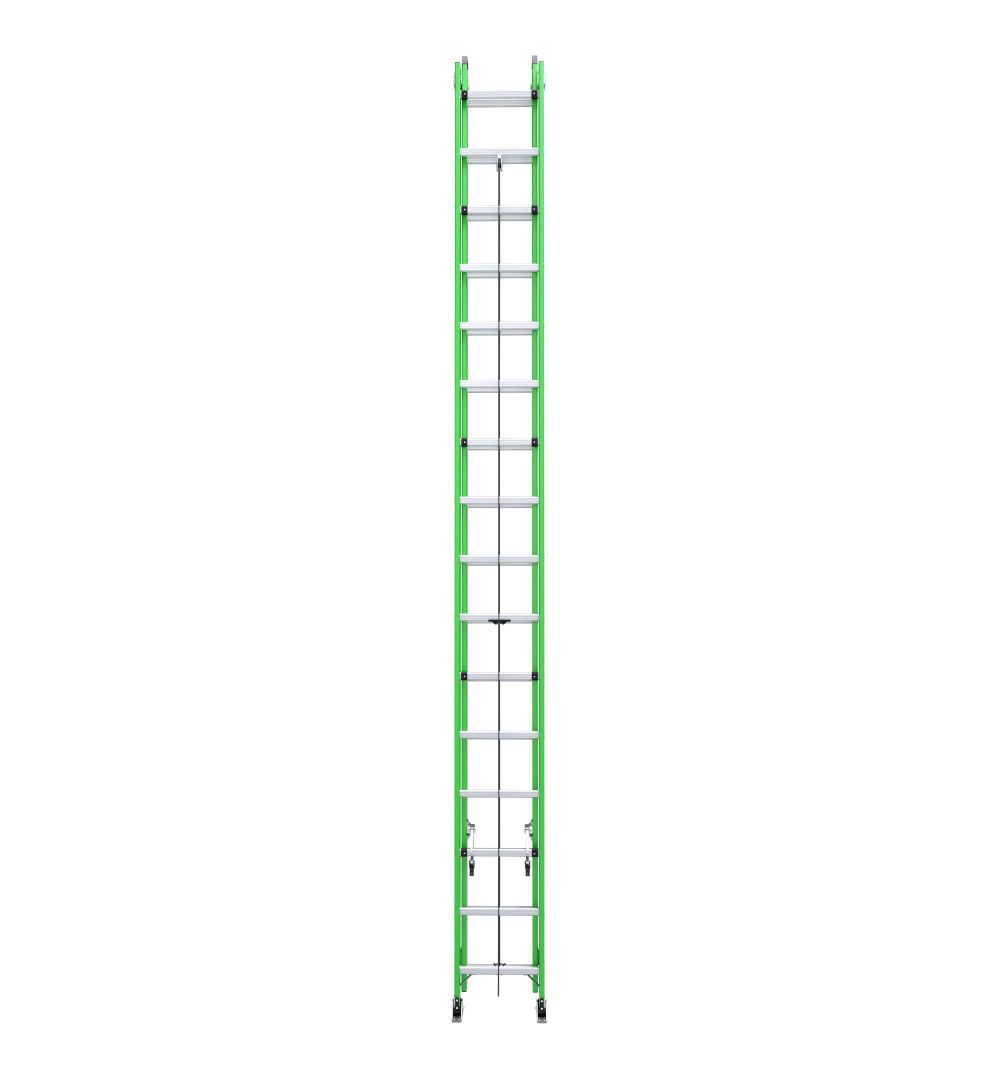 AERO Extension Ladder 32' TYPE IAA Fiberglass Box Rail/Tri Rung B7132-2