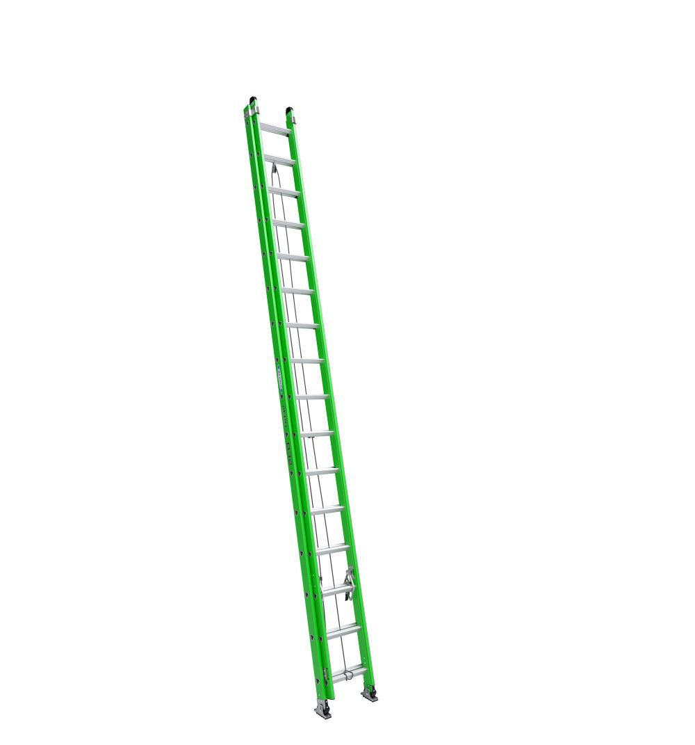 AERO Extension Ladder 32' TYPE IAA Fiberglass Box Rail/Tri Rung B7132-2