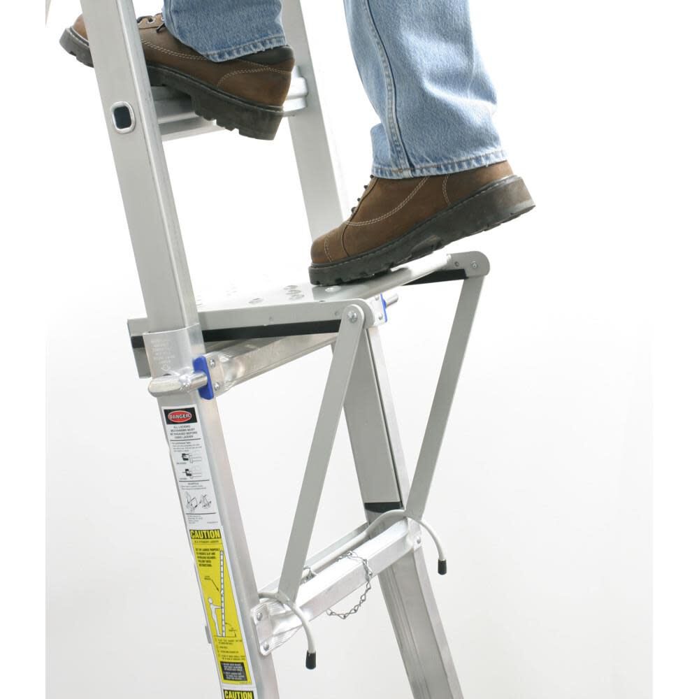 Aluminum 5.3-in Platform For Ladders AC18MT