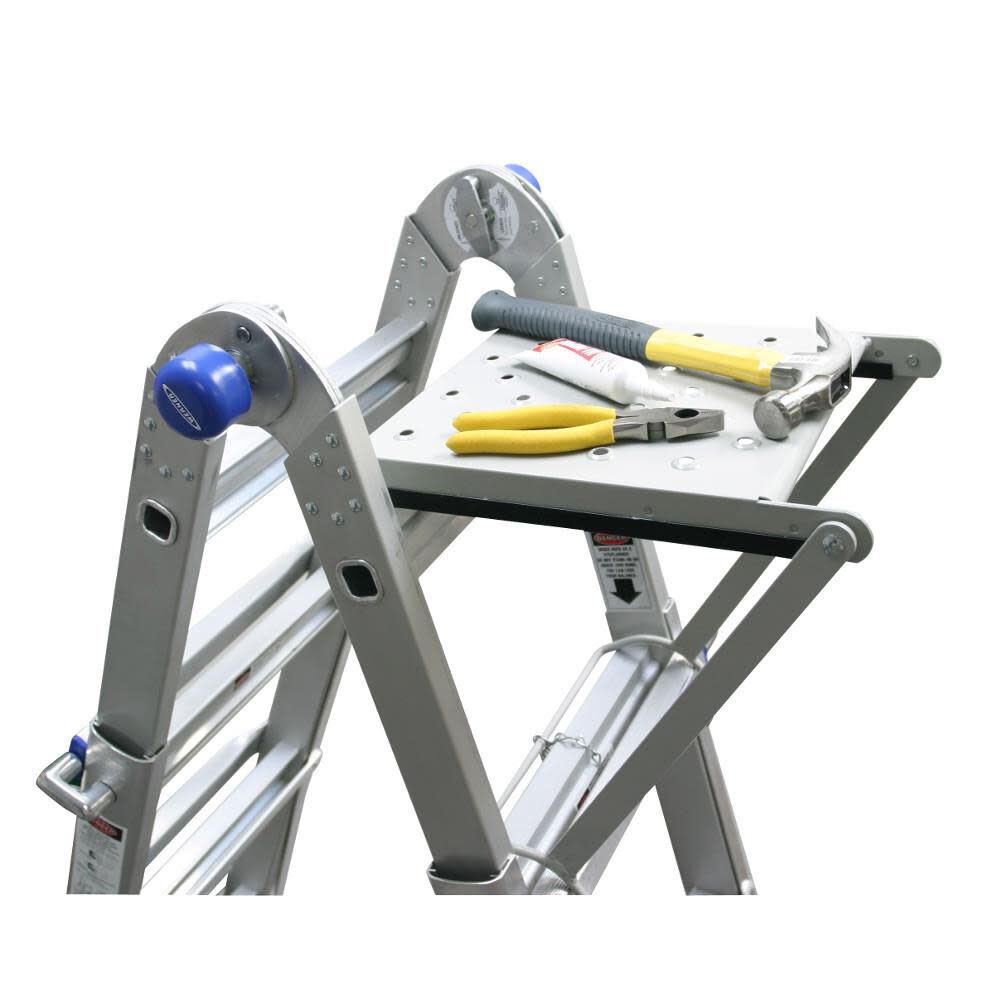 Aluminum 5.3-in Platform For Ladders AC18MT