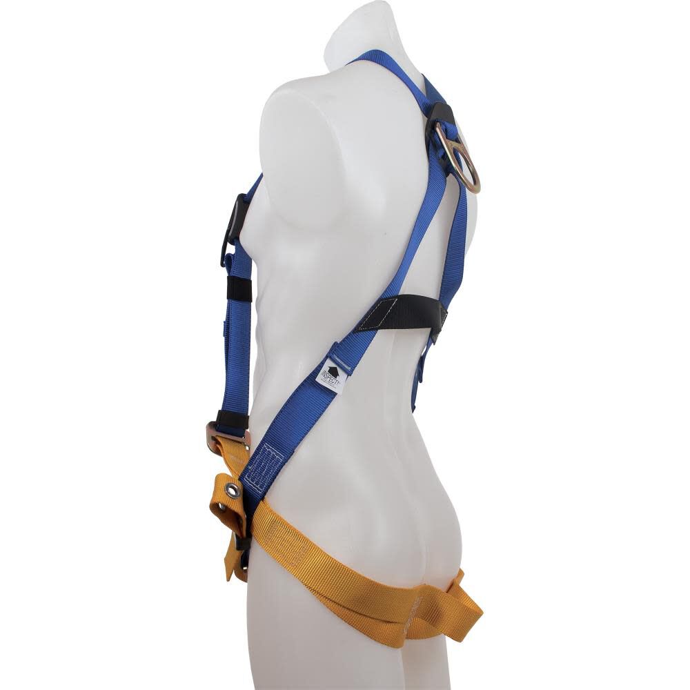 BaseWear Standard (1 D Ring) Harness Universal - Fall Protection Equipment H412002