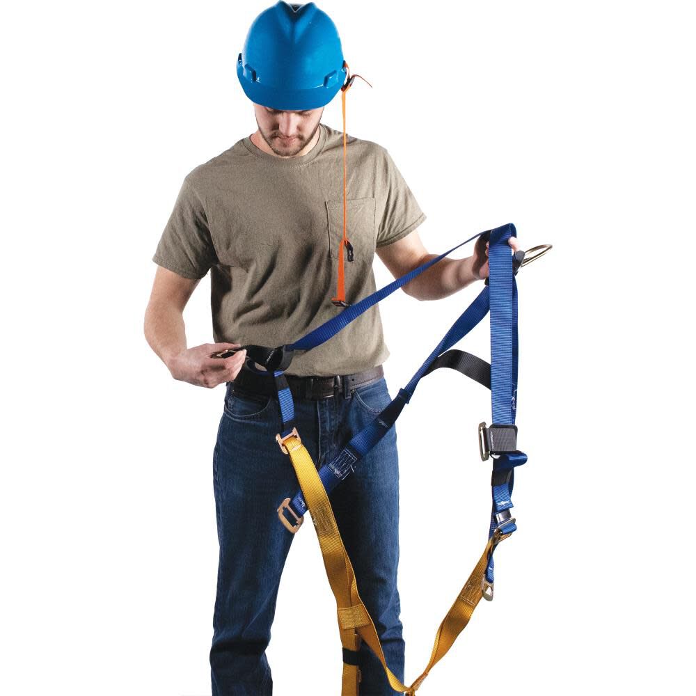 BaseWear Standard (1 D Ring) Harness Universal - Fall Protection Equipment H412002