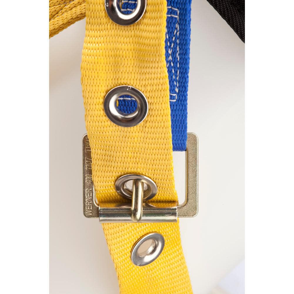 Blue Armor Construction (3 D Rings) Harness (M/L) Fall Protection Equipment H232102