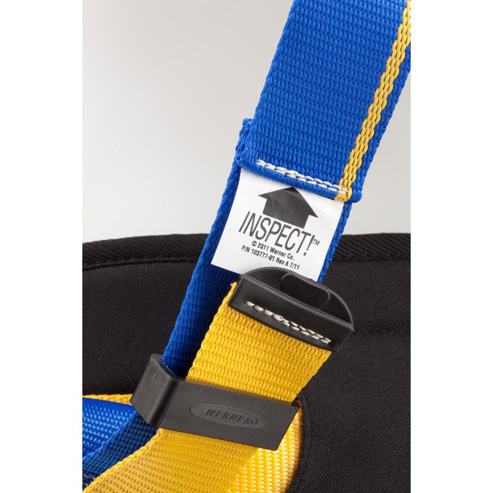 Blue Armor Construction (3 D Rings) Harness (M/L) Fall Protection Equipment H232102