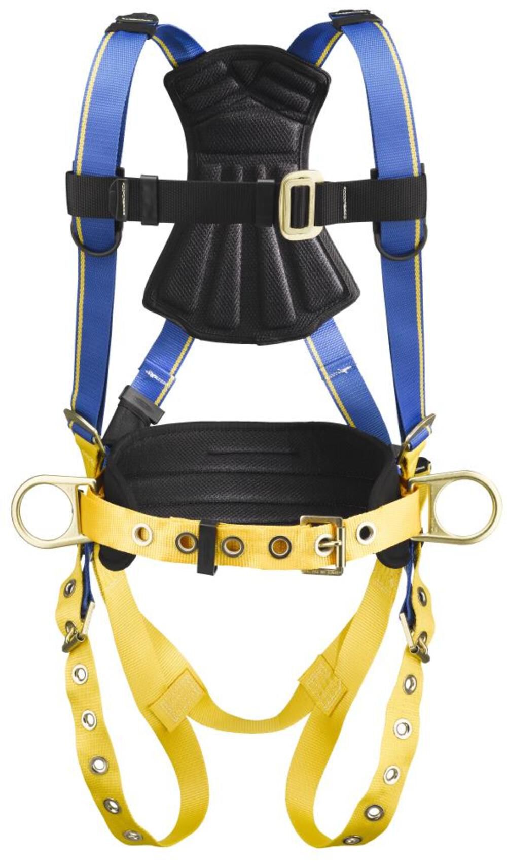 Blue Armor Construction (3 D Rings) Harness (M/L) Fall Protection Equipment H232102