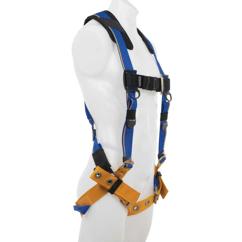 Blue Armor Standard (1 D Ring) Harness (M/L) Fall Protection Equipment H212002