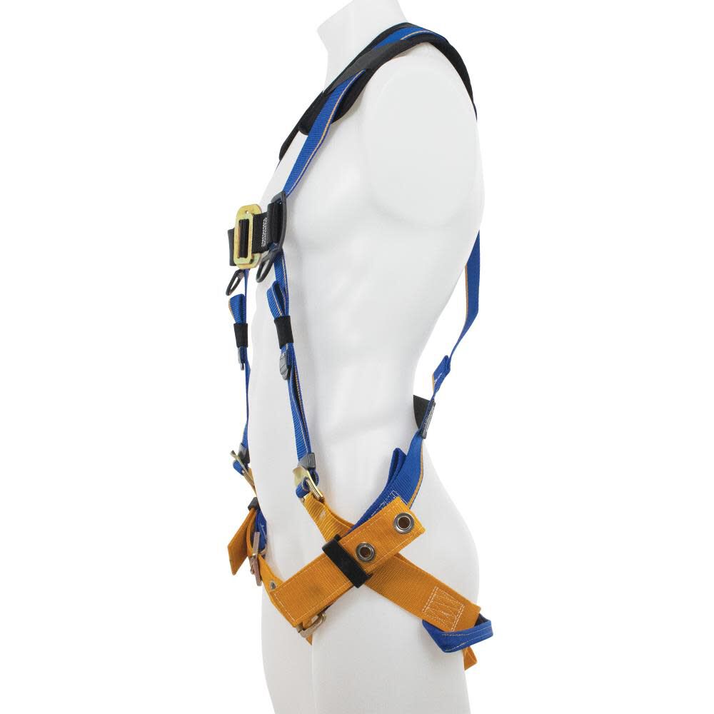 Blue Armor Standard (1 D Ring) Harness (M/L) Fall Protection Equipment H212002