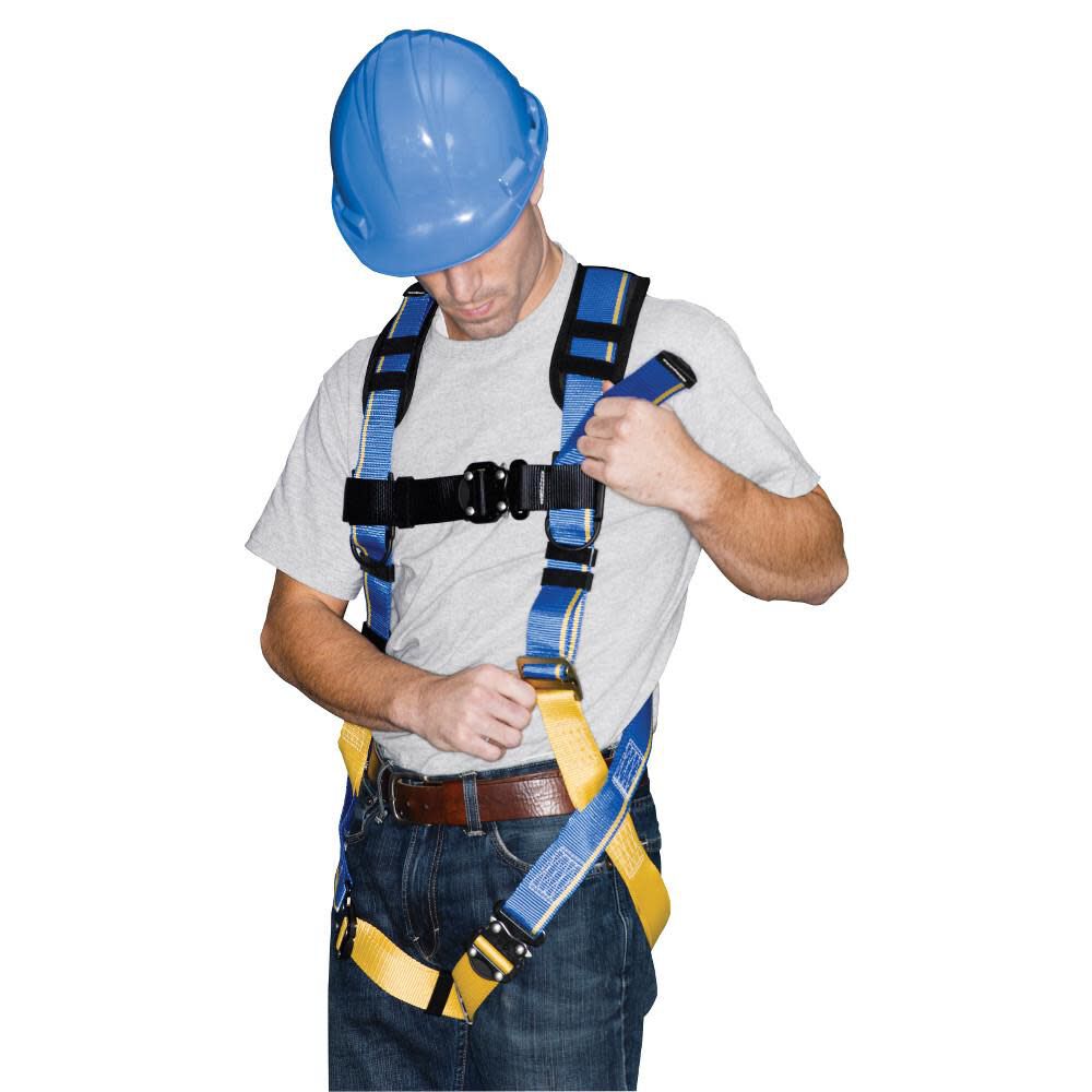 Blue Armor Standard (1 D Ring) Harness (M/L) H113002