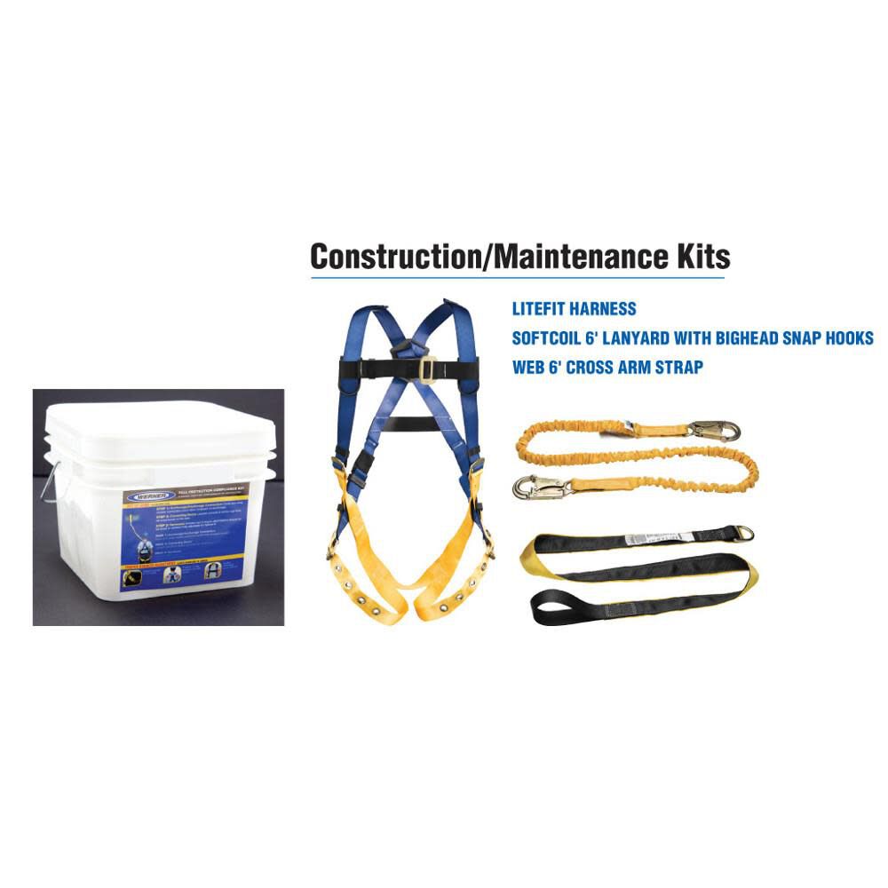 Construction/Maintenance Kit Tongue Buckle Harness K122001