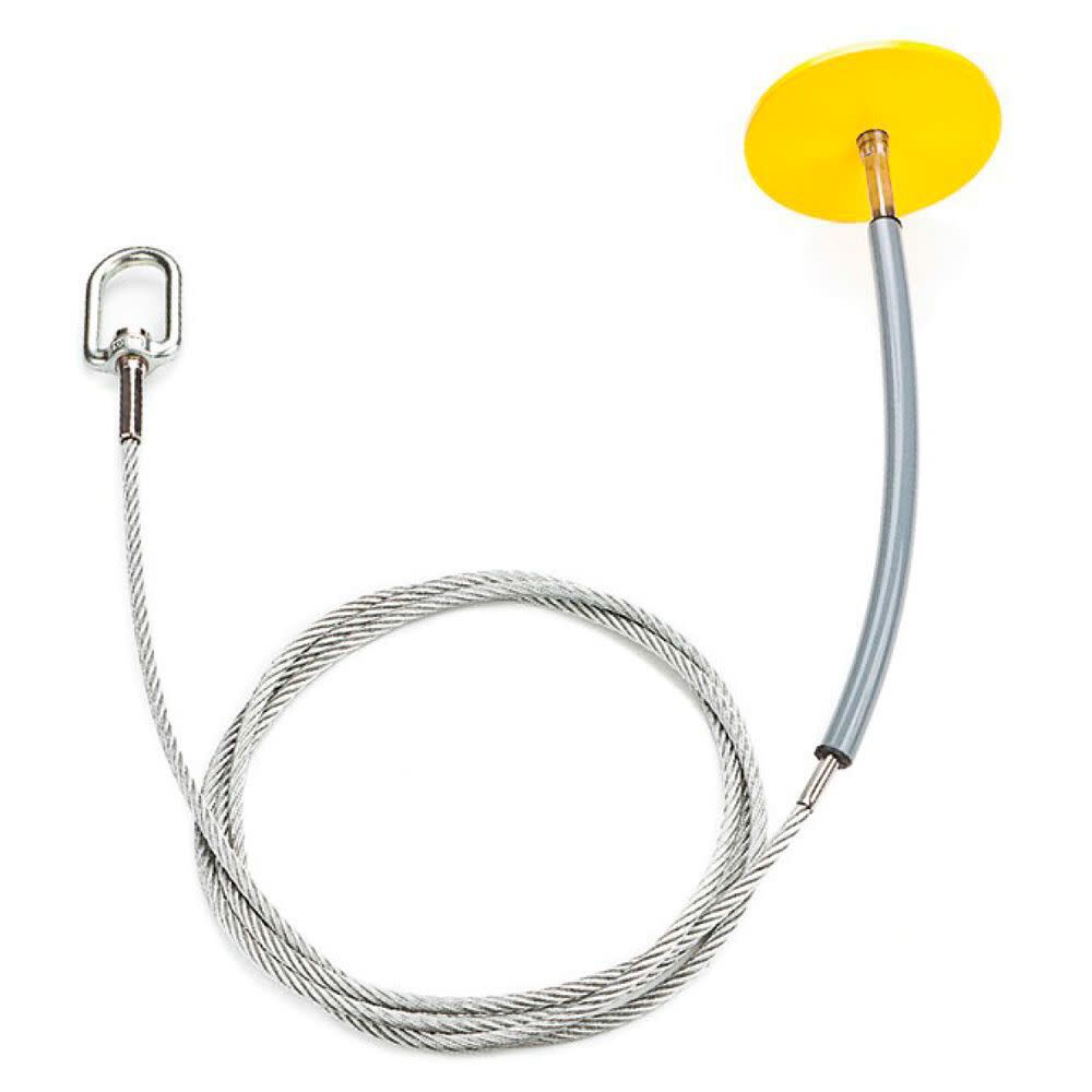 Drop Through Anchor with 4in Plate 2ft Cable A710004-2