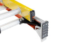 Glidesafe 20-ft Fiberglass Type 1a- 300-lb Load Capacity Extension Ladder T6220-2GS